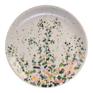 Talerz ceramiczny ręcznie malowany 17 deserowy Olimp Amelia