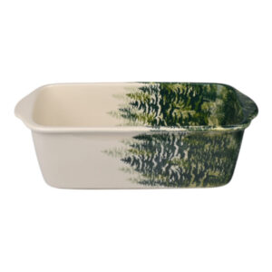 Keksówka ceramiczna 26,5 ręcznie malowana Forest Green