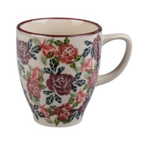 Kubek ceramiczny ręcznie malowany 0,25L Atena Rose