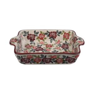 Zapiekanka ceramiczna ręcznie malowana 22 Olimp Rose