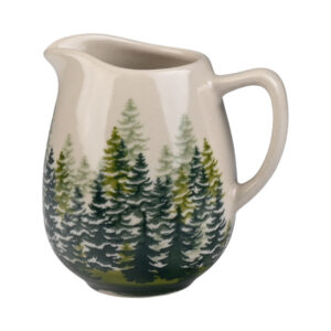 Mlecznik ceramiczny ręcznie malowany 0,2L Atena Forest Green