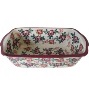 Keksówka ceramiczna 26,5 ręcznie malowana rose